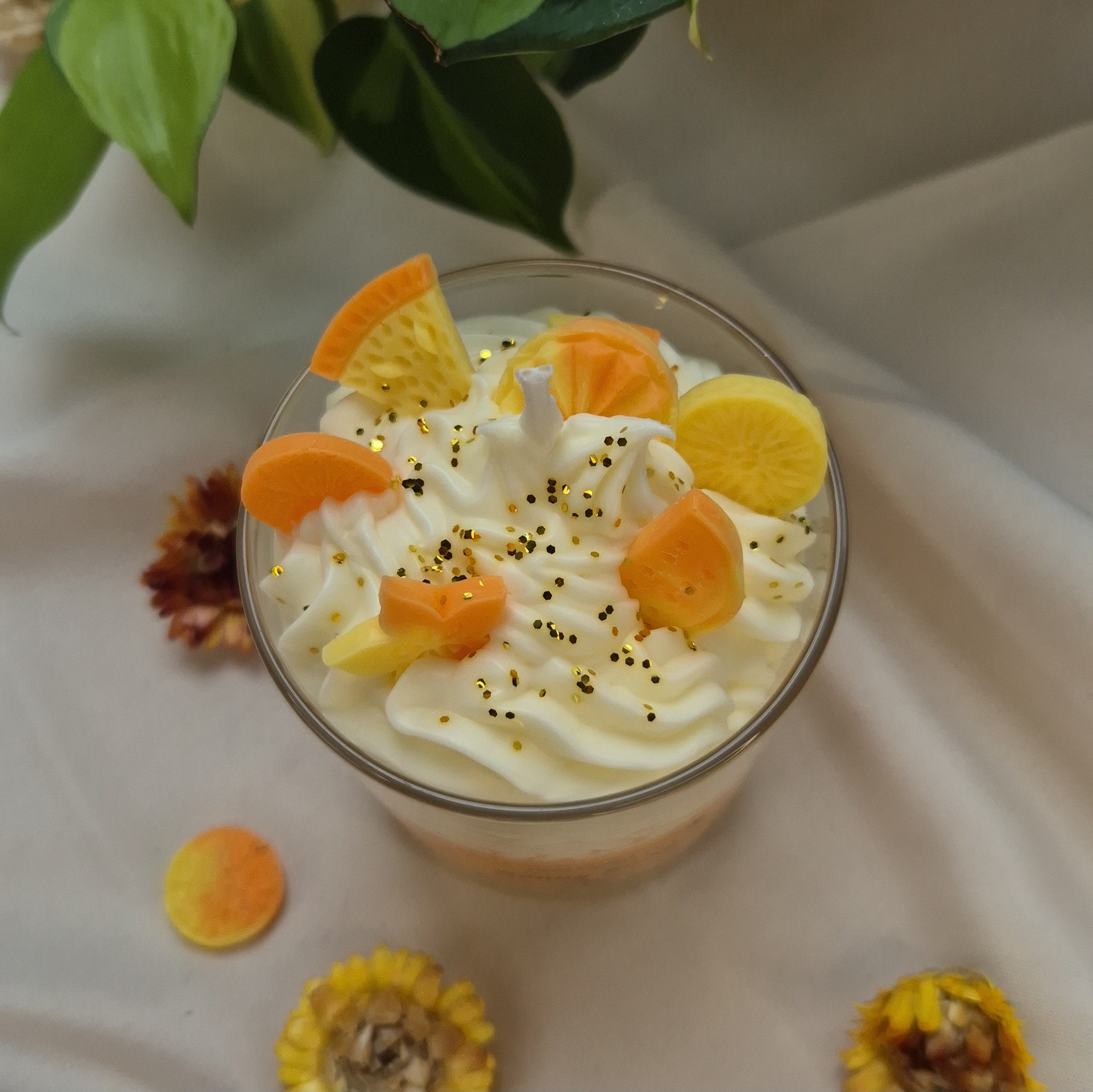 Sunny Swirl - Dessertkerze